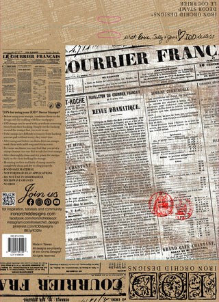 Le Courrier IOD Decor Stamp™