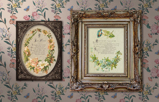 Lover of Flowers IOD Transfer (8) 8x12