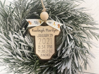 Birth Stats Ornament