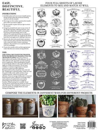 Traditional Pots IOD Transfer
