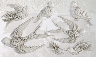 Birdsong 6x10 IOD Decor Moulds™