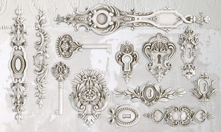 Lock & Key 6x10 IOD Decor Moulds™