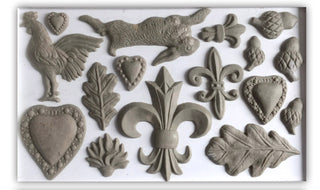 Fleur De Lis 6x10 IOD Decor Moulds™