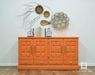 Orange Mineral Paint