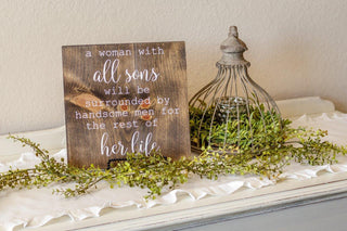 Wood Sign | Mother You Are The World