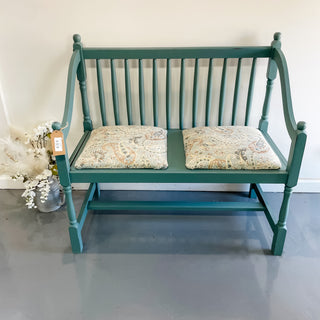Blue Double Bench