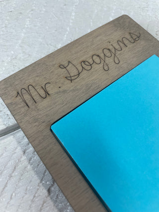 Personalized Sticky Note Pad