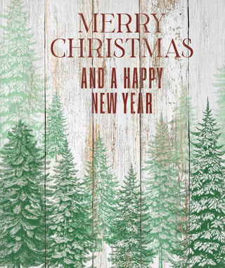 NEW - Winter Forest IOD Decor Stamp™