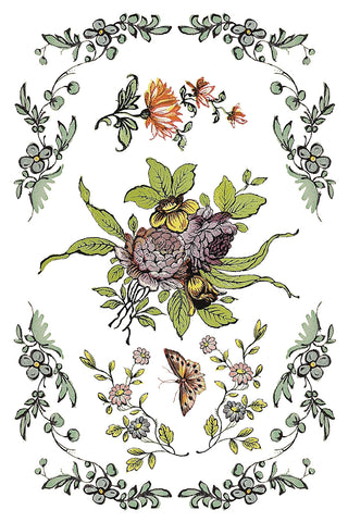 Fairytale Florals IOD Transfer 8x12 Pad™