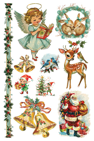 NEW - Kitschy Christmas IOD Transfer 8x12 Pad™