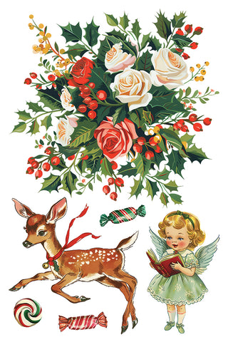 NEW - Kitschy Christmas IOD Transfer 8x12 Pad™