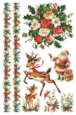 NEW - Kitschy Christmas IOD Transfer 8x12 Pad™