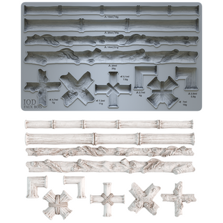 Faux Bois 6x10 IOD Decor Moulds™