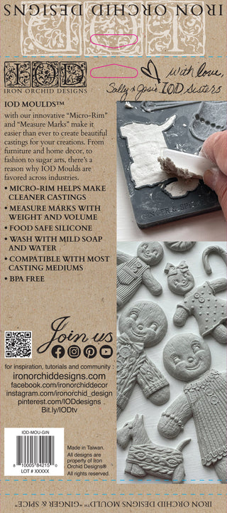 Ginger & Spice 6x10 IOD Mould™