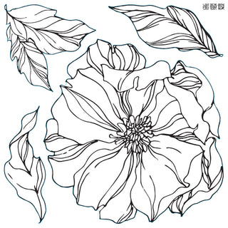 Peonies IOD Decor Stamp™