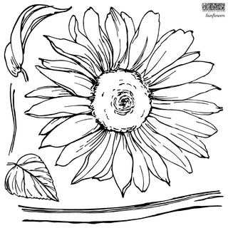 Sunflowers IOD Decor Stamp™