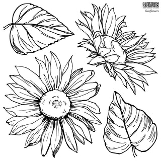 Sunflowers IOD Decor Stamp™