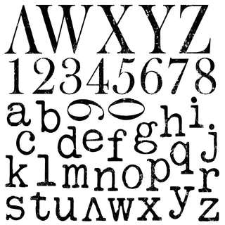 Typesetting IOD Decor Stamp™