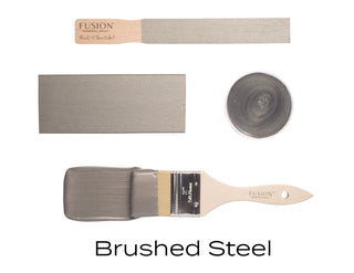 Brushed Steel Metallic -  Fusion Mineral Paint